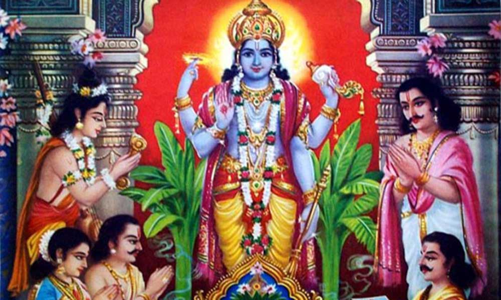 सत्यानारायण भगवान की पूजा