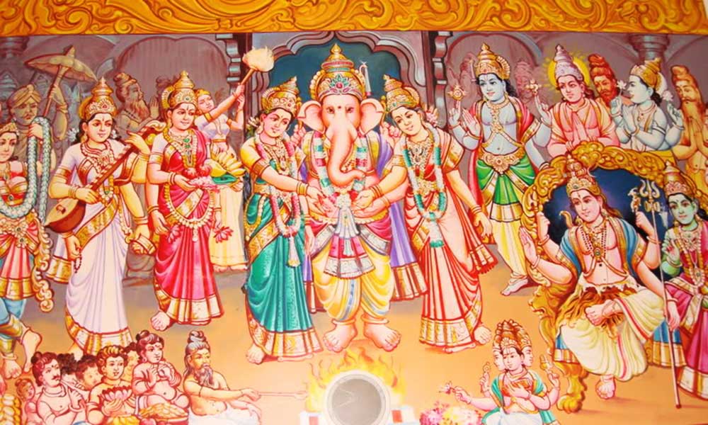 गणेश जी का विवाह