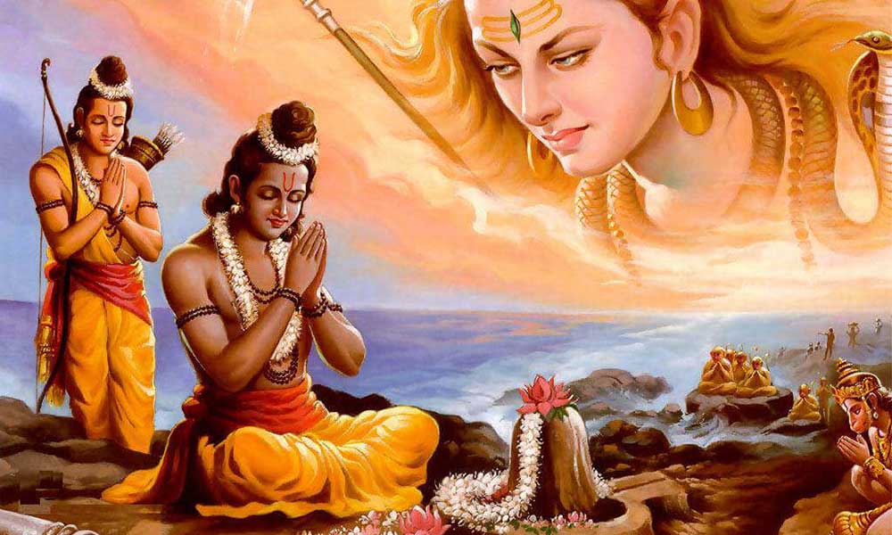 घर पर शिवलिंग की पूजा